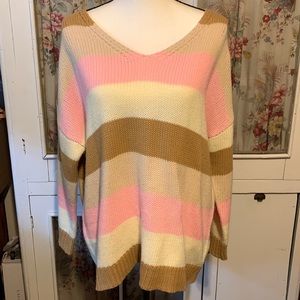 Stripe sweater from Pink Lily Boutique